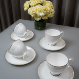 Imperial Halo 12 Piece Cup & Saucer Set
