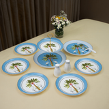 Riviera Palm Fine Bone China Serveware Set