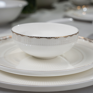Imperial Halo 37 Piece Fine Bone China Dinner Set