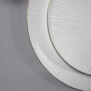 Ivory Radiance 37-Piece Fine Bone China Dinner Set