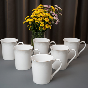 Ivory Radiance 37-Piece Fine Bone China Dinner Set