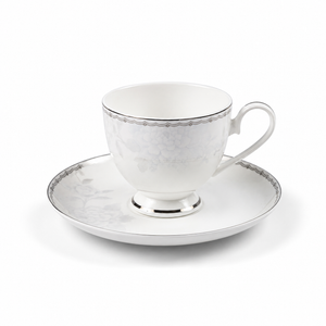 Mist Peony 37-Piece Fine Bone China Dinner Set