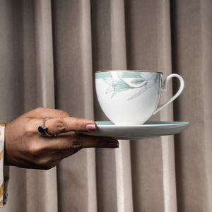 Celadon Reverie 37-Piece Fine Bone China Dinner Set