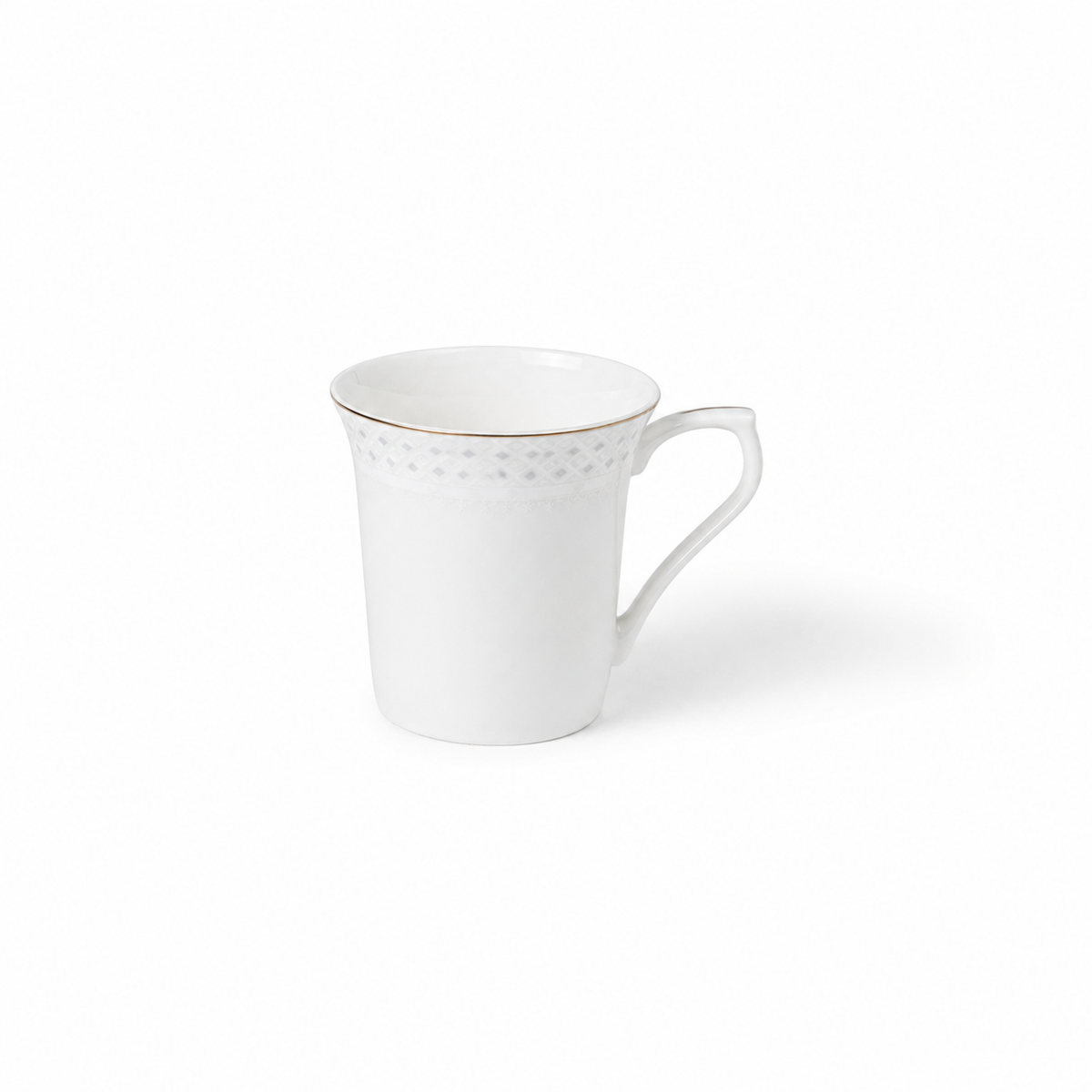 Celestine Lattice 37-Piece Fine Bone China Dinner Set