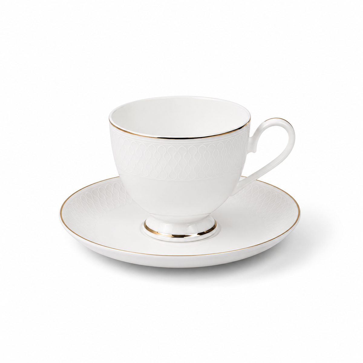 Eterna Weave 37-Piece Fine Bone China Dinner Set