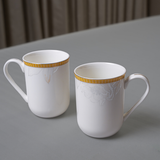 Gilded Meridian Coffee Mug Set – 2 Pieces